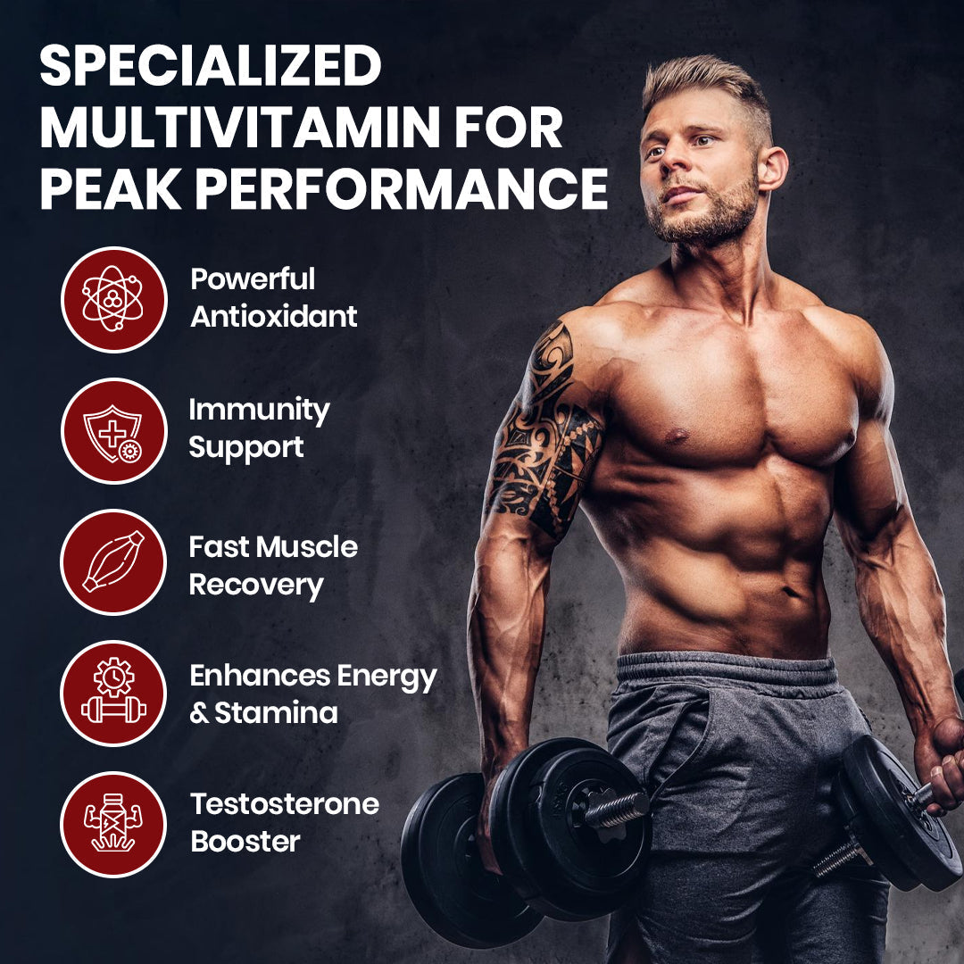 Himalayan Organics, Multivitamin Sports, 60+ Nutrients 