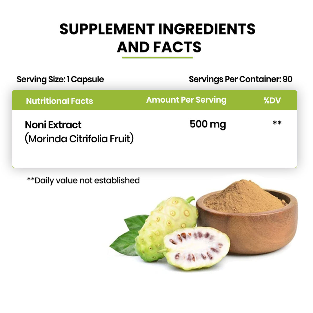 Himalayan Organics, Noni Gold Extract, 500mg 