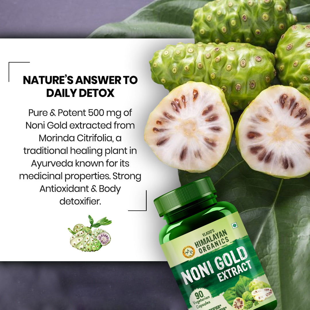 Himalayan Organics, Noni Gold Extract, 500mg 