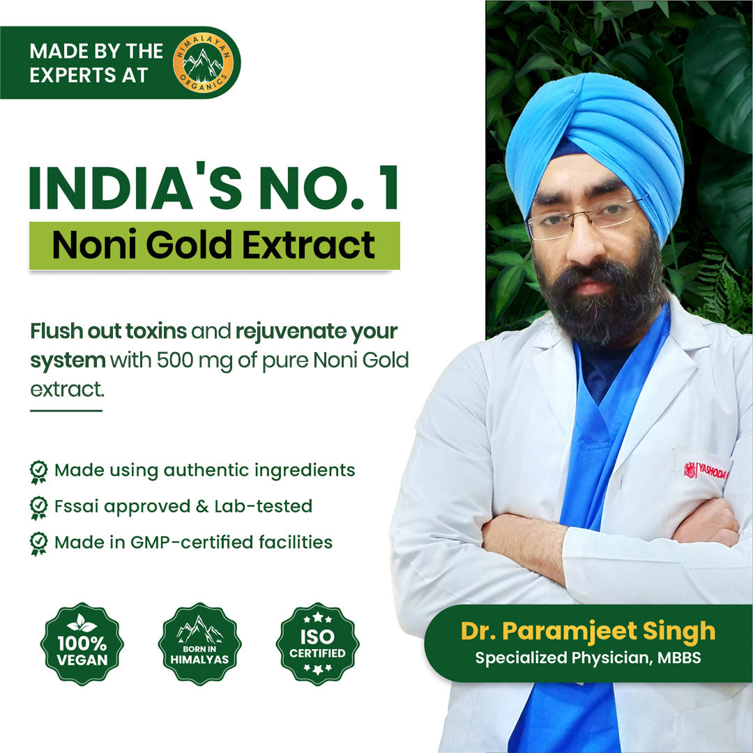 Himalayan Organics, Noni Gold Extract, 500mg 