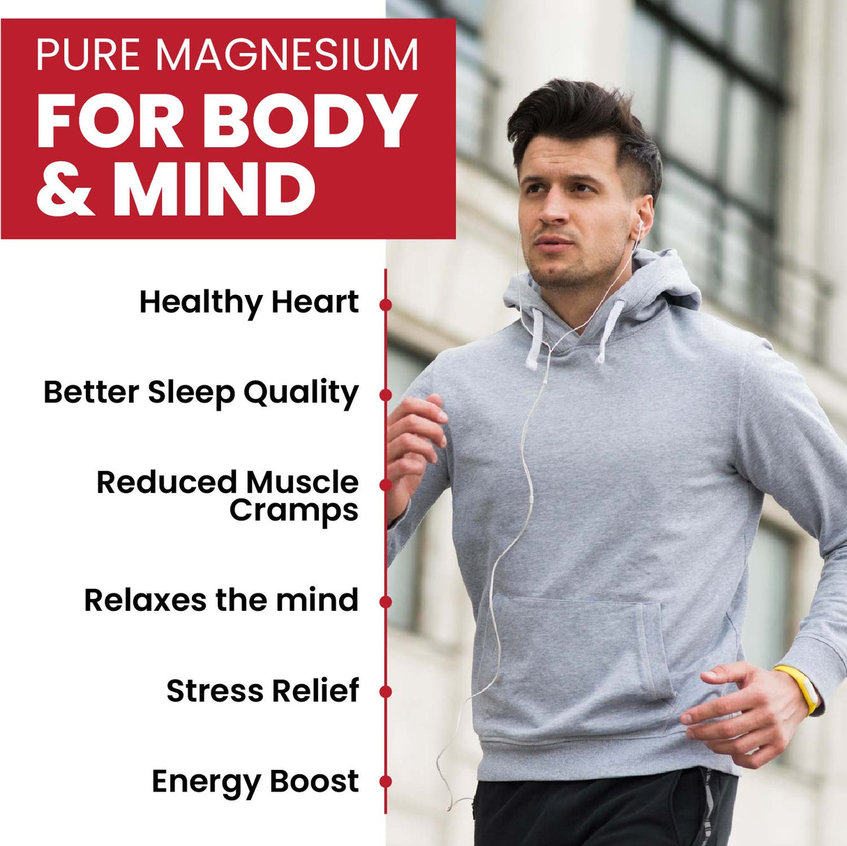 Himalayan Organics, Plant Based Magnesium with Turmeric Spirulina Moringa, 1360mg 