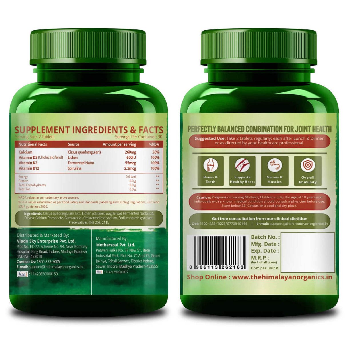 Himalayan Organics, Plant Based Plant