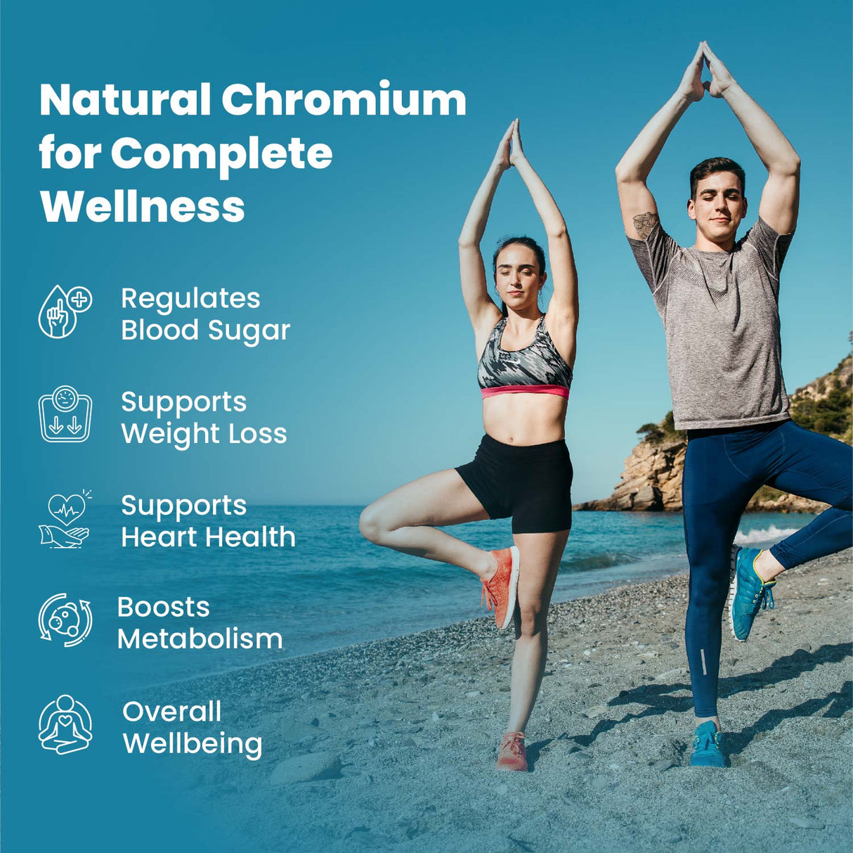 Himalayan Organics, Plant Based Chromium, 50mcg 