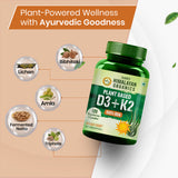 Himalayan Organics, Plant Based Vitamin D3 600IU K2 MK7 