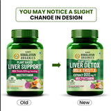 Himalayan Organics, Plant Based Liver Support with Milk Thistle, Turmeric, Beetroot 