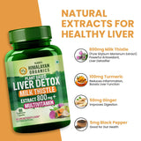 Himalayan Organics, Plant Based Liver Support with Milk Thistle, Turmeric, Beetroot 