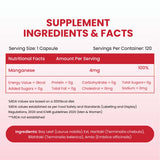 Himalayan Organics, Plant Based Manganese, 4mg 