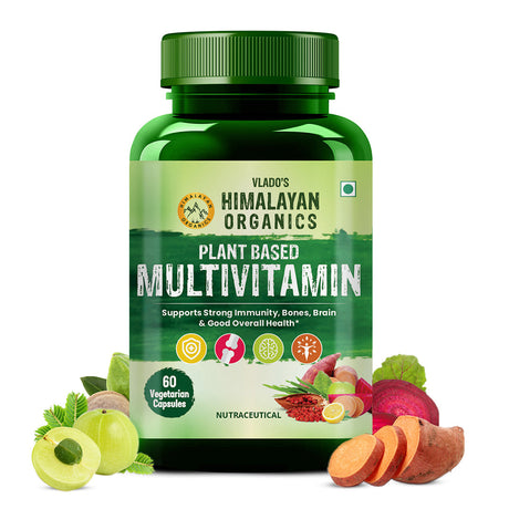 Himalayan Organics, Plant Based Multivitamin with 60+ Nutrients 