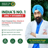Himalayan Organics, Plant Based Zinc with Vitamin C 