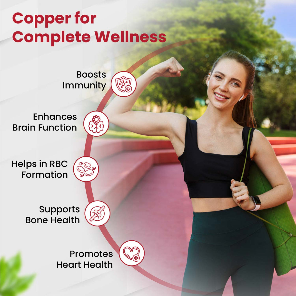 Himalayan Organics, Plant Based Copper with Green Tea Extract, 1700mcg 