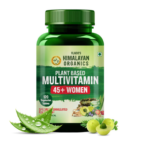 Himalayan Organics, Plant Based Multivitamin Women 45+ 