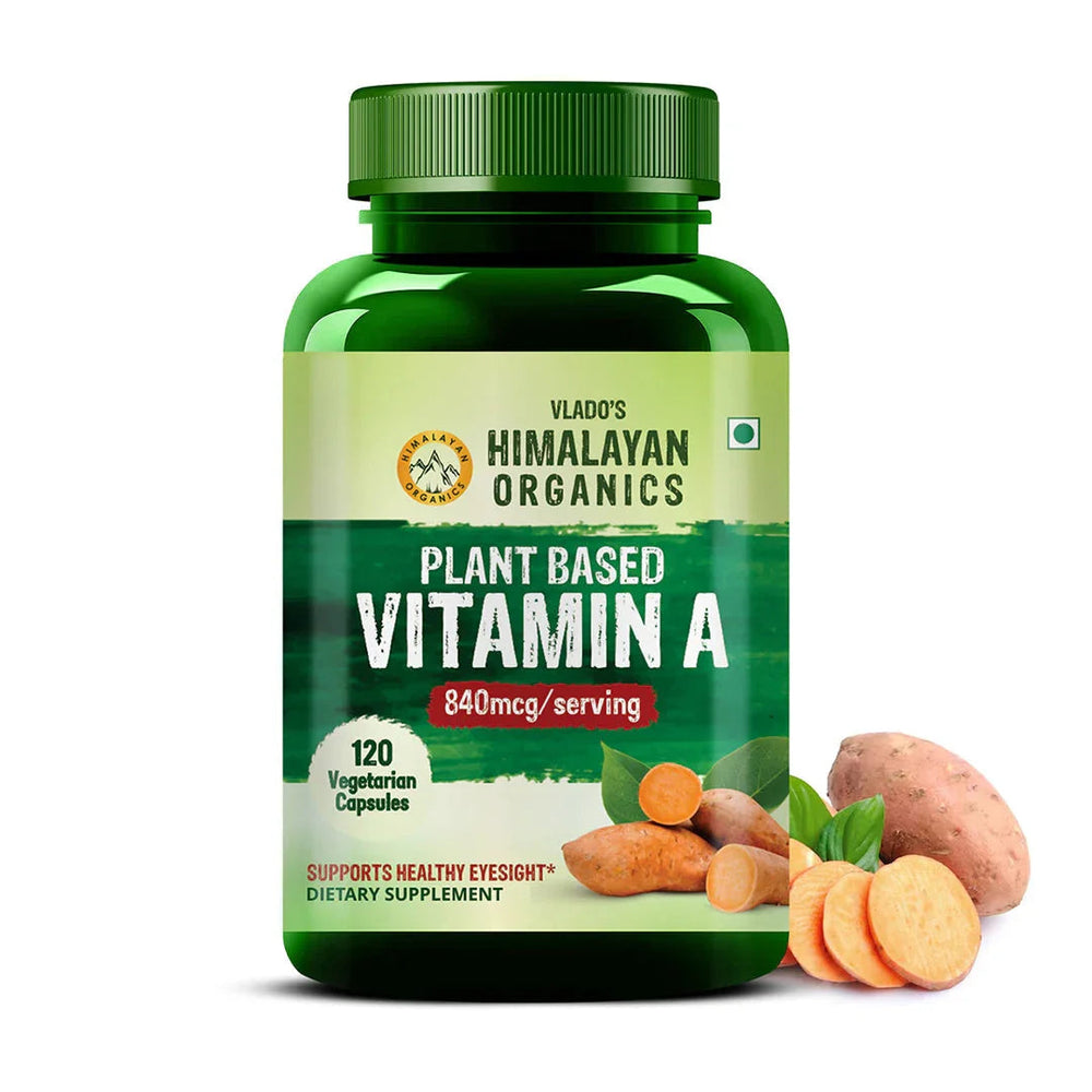 Vlado's Himalayan Organics, Vitamin A - 120 Capsules