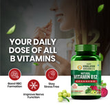 Himalayan Organics, Vitamin B12 with B1 B2 B3 B5 B6 B7 B9 Moringa 
