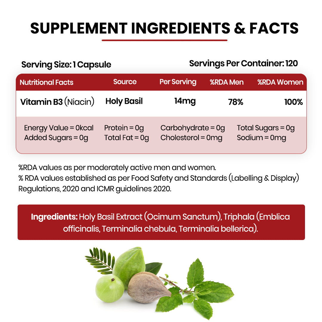 Himalayan Organics, Vitamin B3 