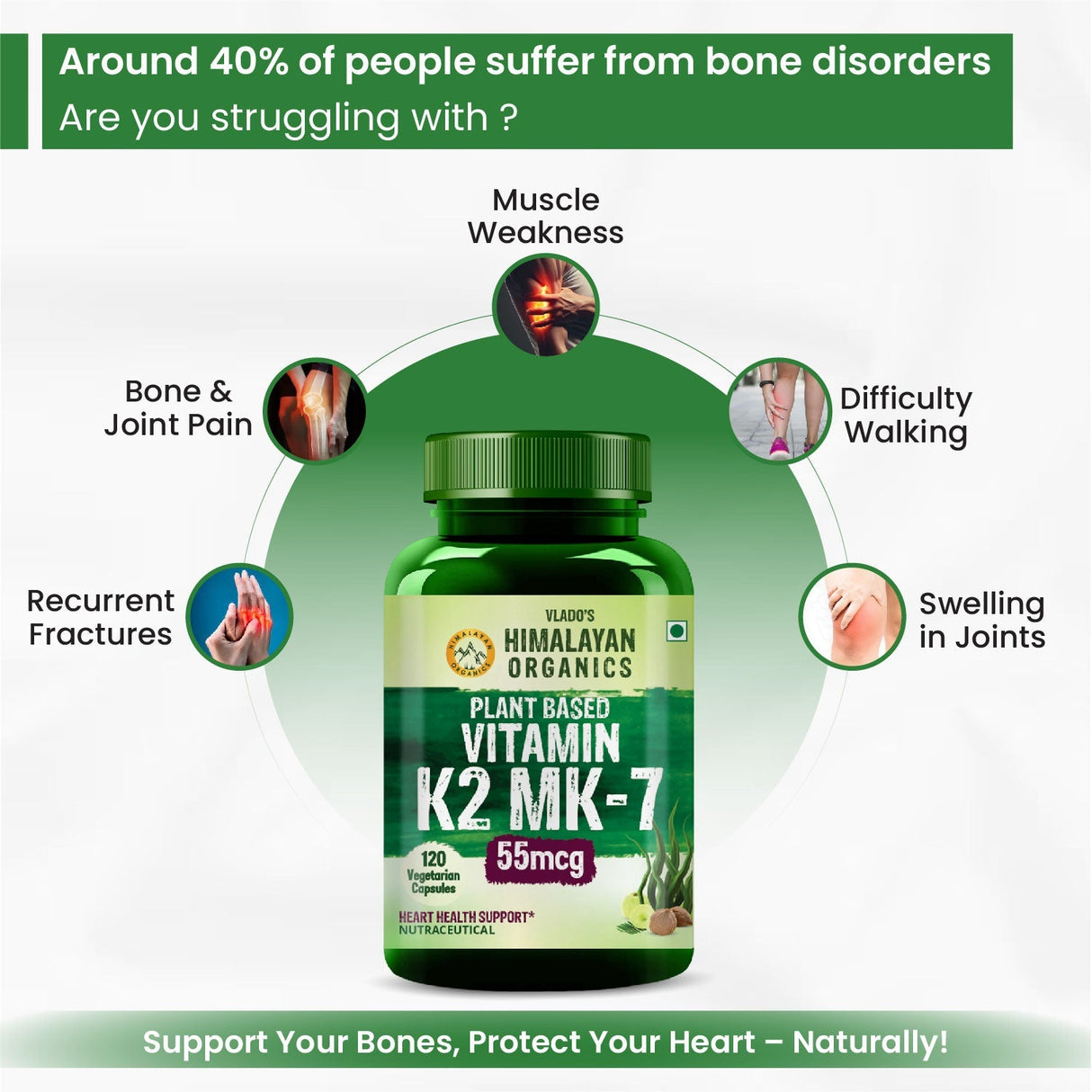Himalayan Organics, Vitamin K2 MK