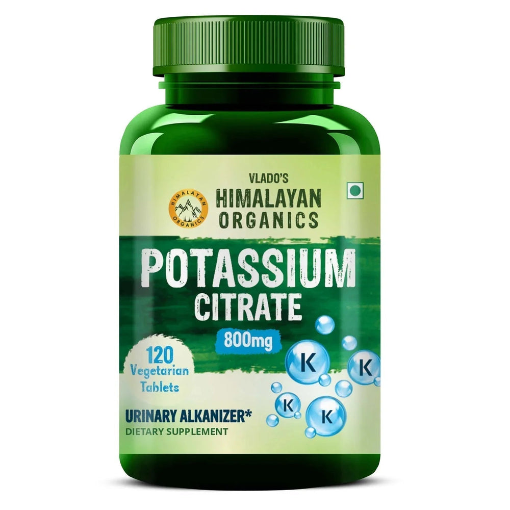 Vlado's Himalayan Organics, Potassium Citrate, 800mg - 1 Pack