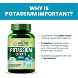 Himalayan Organics, Potassium Citrate, 800mg 
