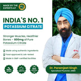 Himalayan Organics, Potassium Citrate, 800mg 