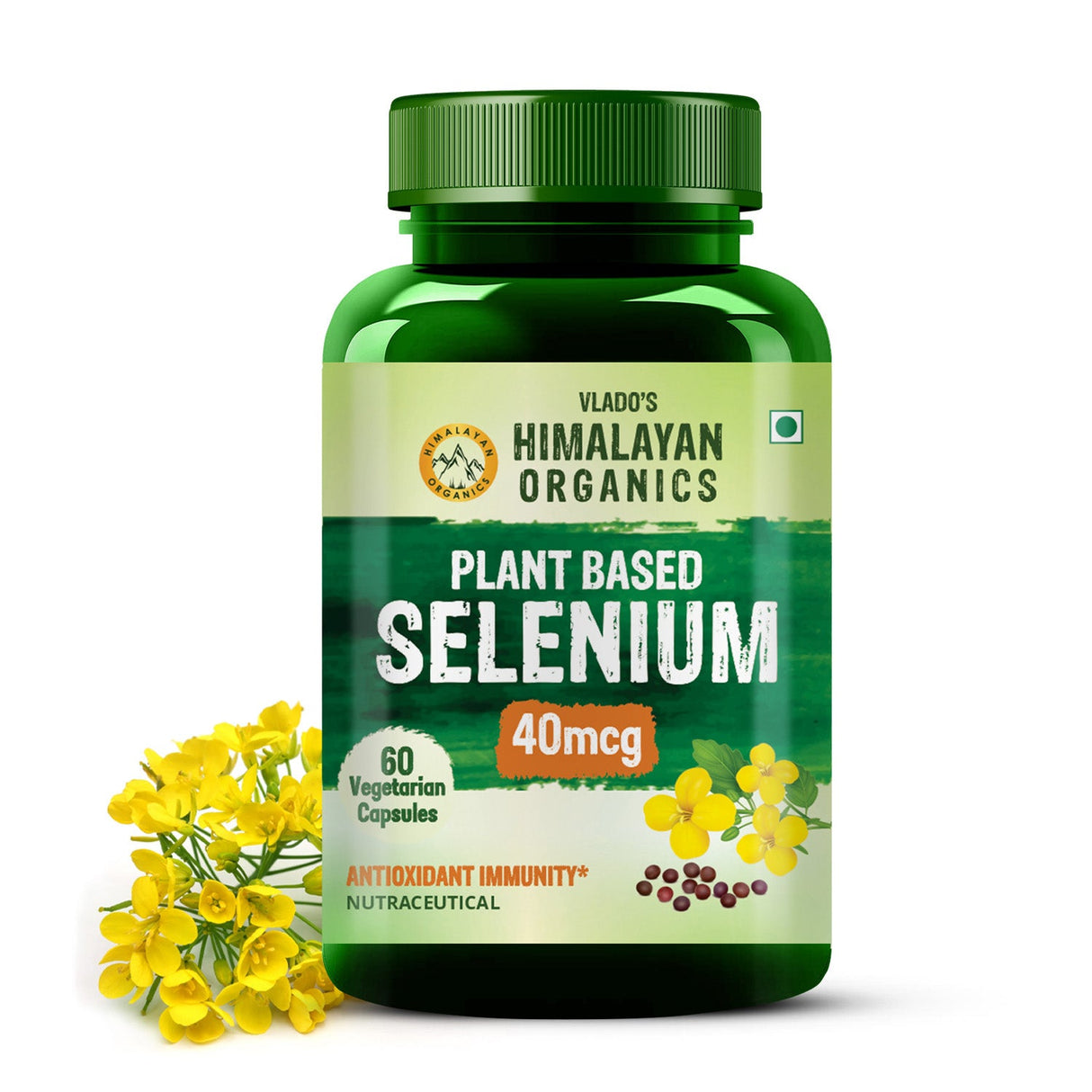 Himalayan Organics, Plant Based Selenium, 40mcg 