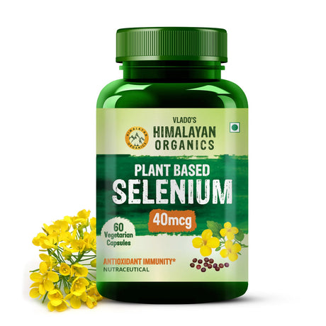 Himalayan Organics, Plant Based Selenium, 40mcg 