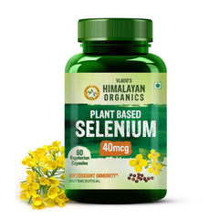 Vlado's Himalayan Organics, Plant Based Selenium, 40mcg - 60 Veg Capsules