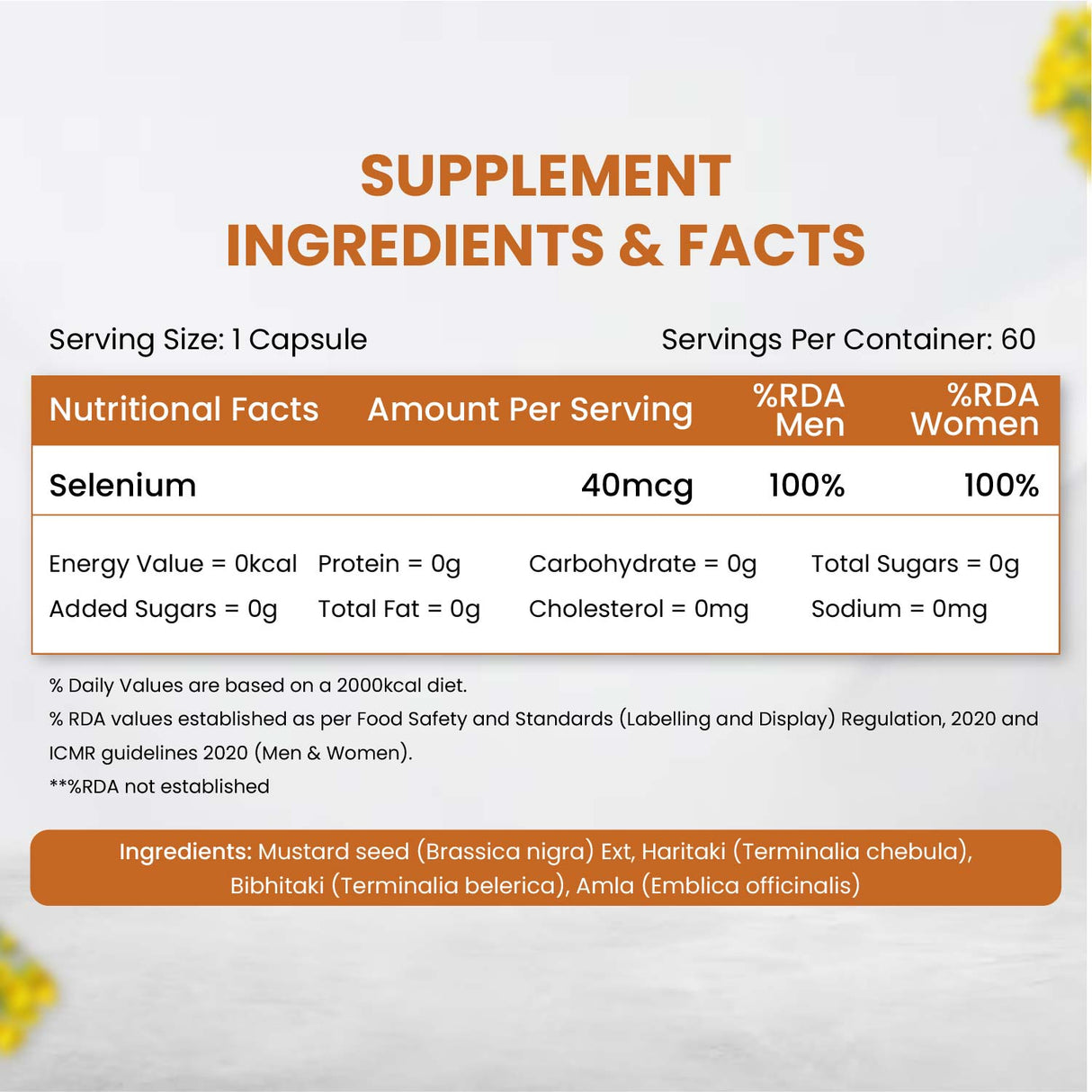 Himalayan Organics, Plant Based Selenium, 40mcg 