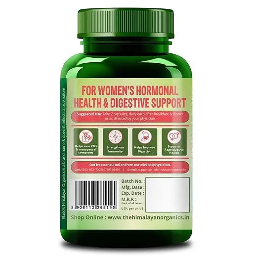 vlado’s himalayan organics shatavari extract 600mg 