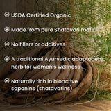 vlado’s himalayan organics shatavari powder 100g 