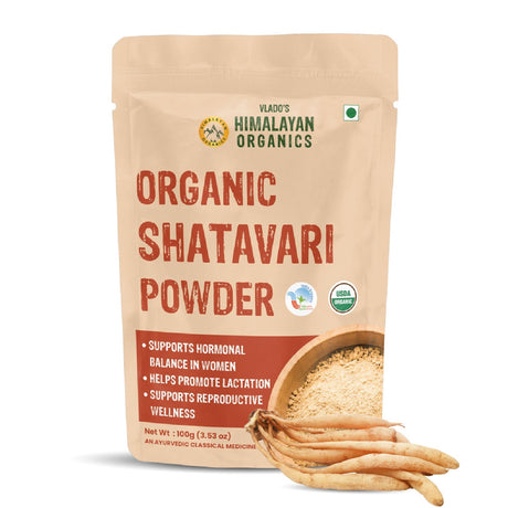 vlado’s himalayan organics shatavari powder 100g 