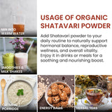 vlado’s himalayan organics shatavari powder 100g 