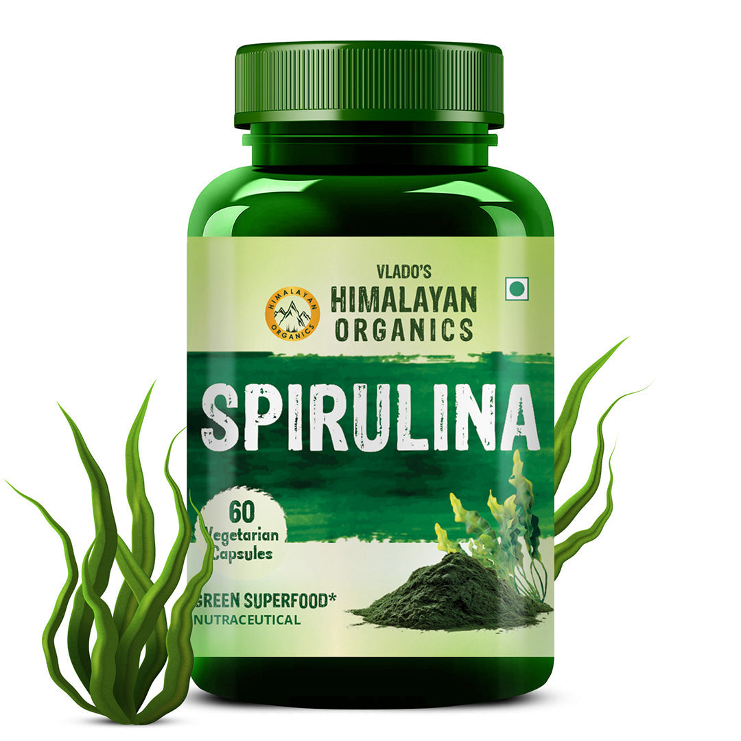 Himalayan Organics, Spirulina, 2000mg 