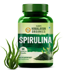 Vlado's Himalayan Organics, Spirulina, 2000mg - 60 Veg Capsules
