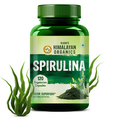 Vlado's Himalayan Organics, Spirulina, 2000mg - 120 Veg Capsules