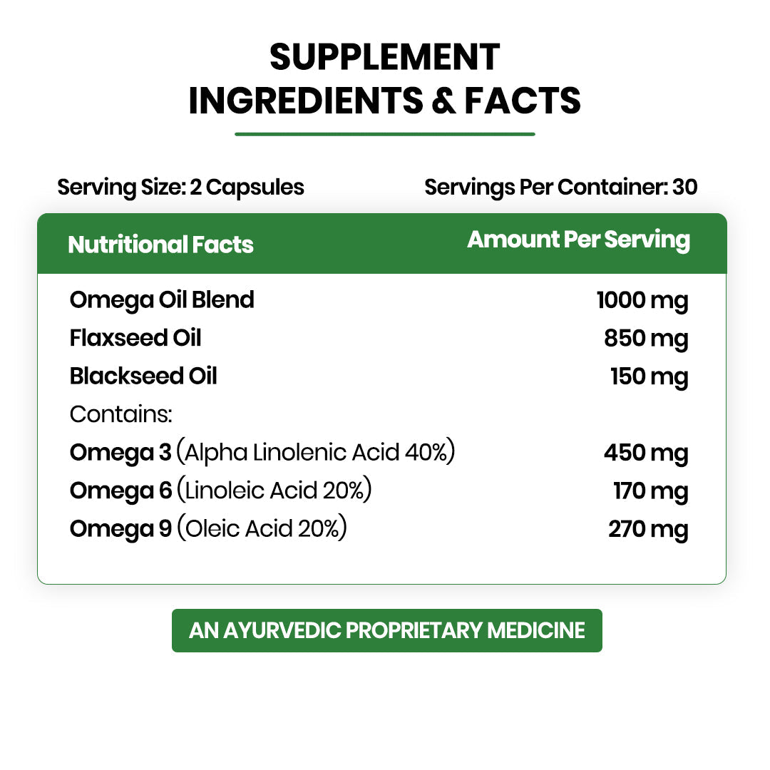 Himalayan Organics, Omega 3 6 9 