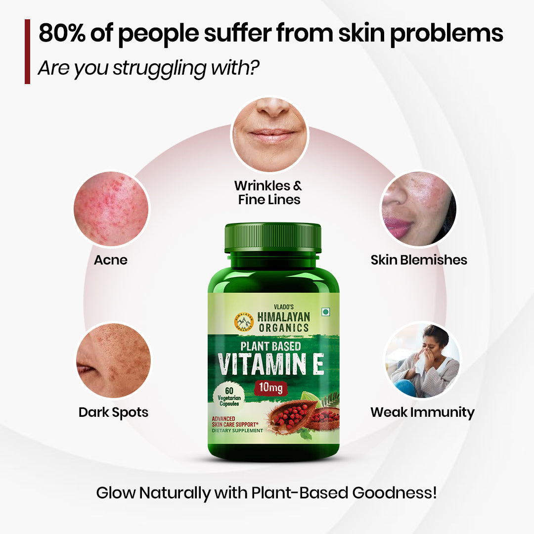 Himalayan Organics, Plant Based Vitamin E 