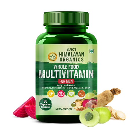 Himalayan Organics, Whole Food Multivitamin for Men 