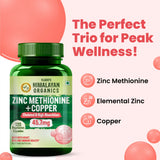 Himalayan Organics, Zinc Methionine with Copper 