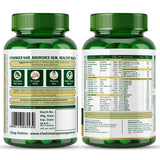 Vlado's Himalayan Organics Liposomal Biotin + Multivitamin | Amino Acids+50 Ingredients | Hair, Skin & Nails Support | 120 Veg Tablets"