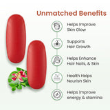 Vlado's Himalayan Organics Liposomal Biotin + Multivitamin | Amino Acids+50 Ingredients | Hair, Skin & Nails Support | 120 Veg Tablets"