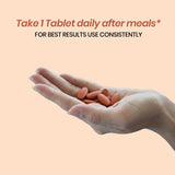 Vlado's Himalayan Organics Liposomal Iron + Vitamin C Folic Acid, B12 & Zinc | 100 Veg Tablets