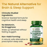 Vlado's Himalayan Organics Liposomal 5X Magnesium Complex 2100mg | Sleep & Muscle Function | 120 Tablets