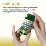 Vlado's Himalayan Organics Liposomal Ashwagandha 1000mg | Energy & Endurance | 60 Veg Capsules