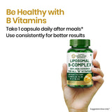 Vlado's Himalayan Organics Liposomal B-Complex | 100% RDA B1 | B12 for Energy | 60 Veg Capsules