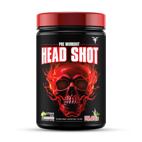 Bolt Nutrition Head Shot Pre-Workout 360g, 72 Servings