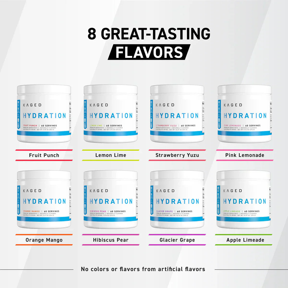 Kaged Hydration Premium Electrolyte Drink - 60 Servings