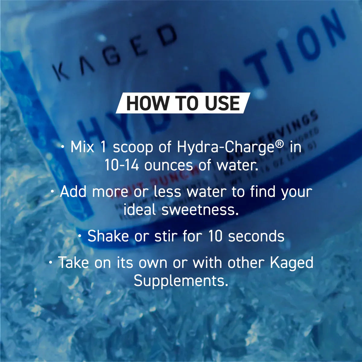 Kaged Hydration Premium Electrolyte Drink - 60 Servings