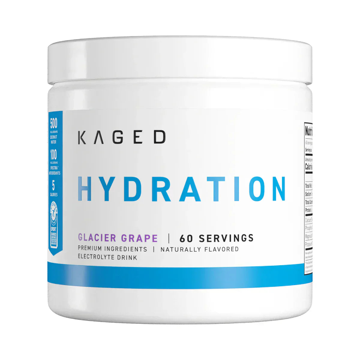 Kaged Hydration Premium Electrolyte Drink - 60 Servings