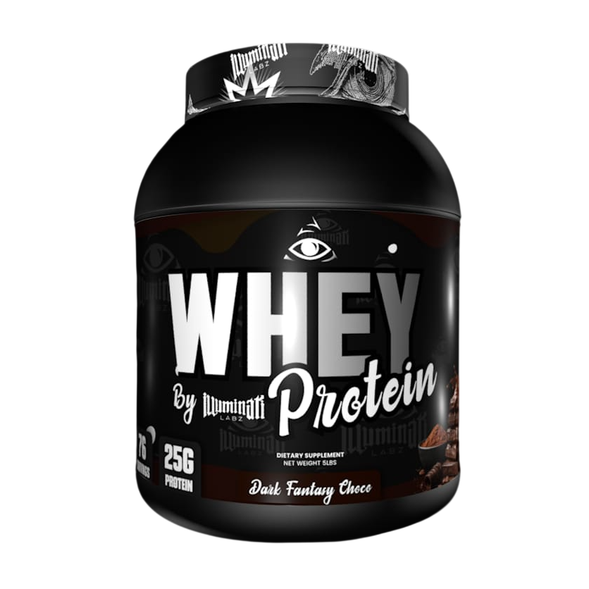 Illuminati Labz Whey Protein Powder 25g Protein | 5 lb (75 Servings)