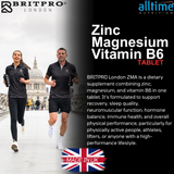 BRITPRO London Zinc Magnesium Vitamin B6 - 30 Servings