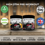 BRITPRO London BANG BANG Pre-WKT 300G - 30 Servings